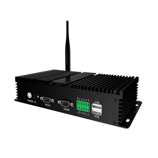 Android OS Alloy Chassis Cooling 4G/5g Module Interface Fanless Wall Mounted Quad