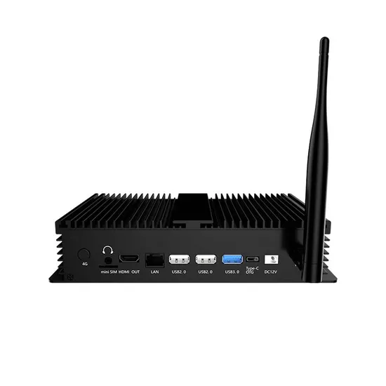 Industrial Fanless Edge Computer Mini Box Windows Android Mini PC 