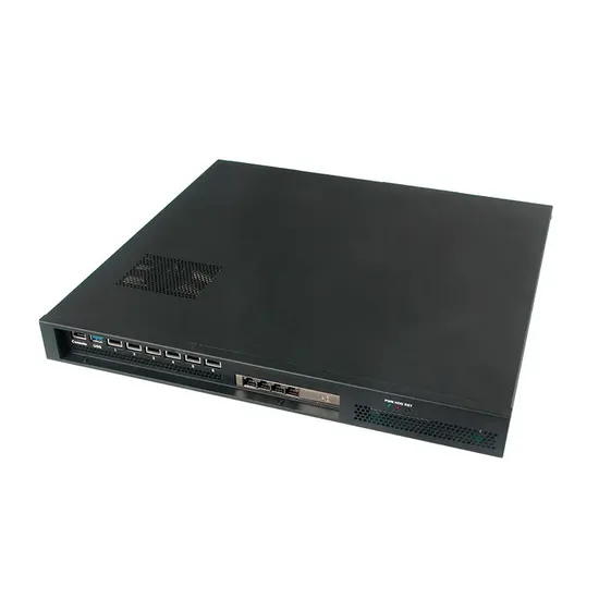 Industrial Server Chassis Mini PC Case Firewall Router Network Security Industrial Computer 
