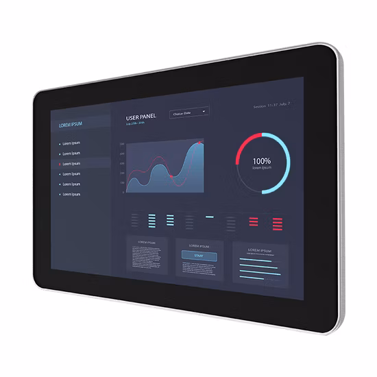 Fanless Industrial PC Windows Touch Screen Monitor Android Capacitive Industrial Computer with RFID All in One PC Industrial Panel PC IP65