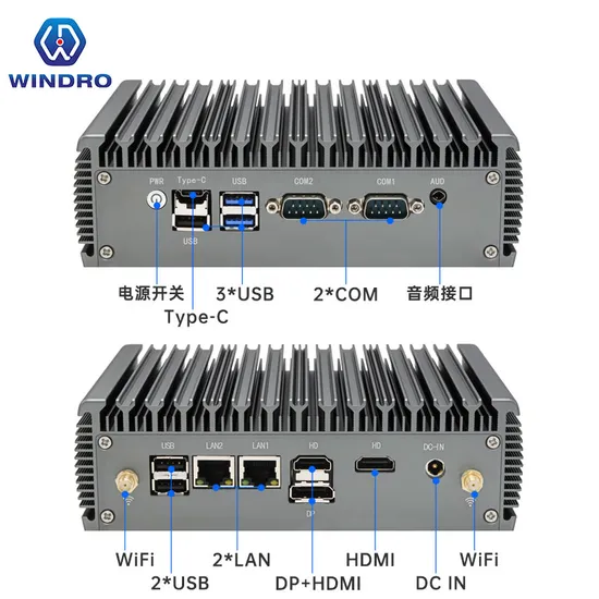 Cheap 12th Gen N100 N300 N305 2 LAN Type