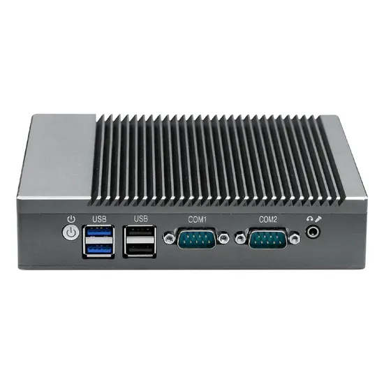 OEM ODM Industrial Box Computer Linux / Android / Window Cheap Industrial Fanless Mini PC I3 I5 I7 